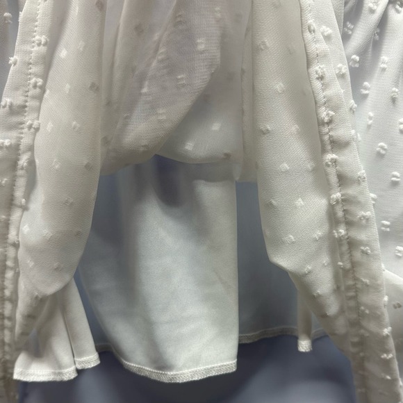 Annva U.S.A. Women’s Sz Lg White Sleeveless Lined Blouse NWOT, V496 - Picture 7 of 13